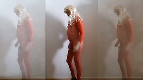 P337 at1 tranny Crossdresser nackt red Nylonbody 7c8a1 naked