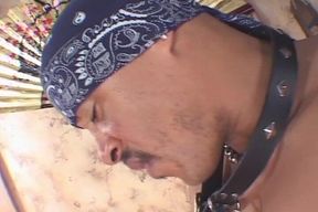 Kinky Ebony Bitch Eats Sperm After Wild Fuck with BBC