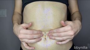 Tummy Massage and Belly Button Playtime