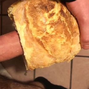 Bread fucking masturbation