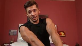 Nikko Raven Flexes His Arms