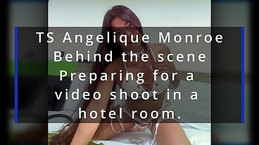 TS Angelique Monroe - Behind the scene