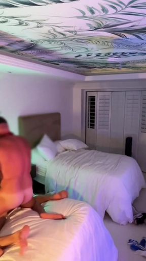 Rugby Jocks Fuck all over Hotel Room after game   Clip 2
