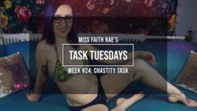 A Chilly Task for Chastity Pets  - Miss Faith Rae&#039;s Femdom Audio Caged BDSM Instructions - HD 1080p MP4