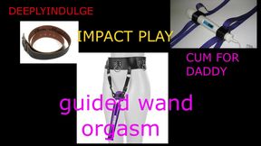 GUIDED ORGASM WITH A WAND (AUDIO ROLEPLAY) INTENSE GUIDED ORGASM GRAB YOUR WAND