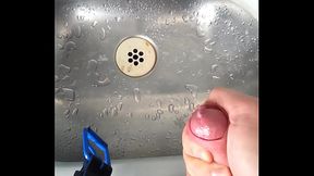 Wanking in train toilet on the way to Berlin