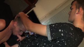 Wicked fcked bareback by young straight dude
