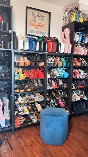 Heel Thief: Caught Stroking in My Shoe Room