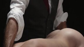 Noah White shoots massive load while getting rammed by horny stud Dillon S