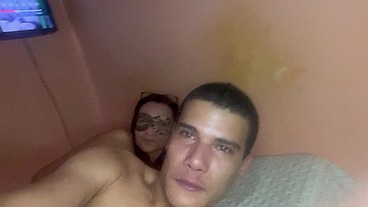 nice sex with the lady until I cum on her belly