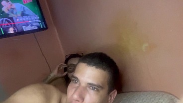nice sex with the lady until I cum on her belly