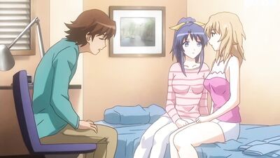 Petite stepsis caught in the act of animation & gets a big tit blowjob from lucky Hentai guy