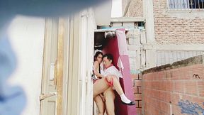 i fuck my two beautiful, big-bootied latina stepdaughters and they moan with pleasure