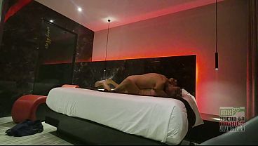 Latin MILF enjoys huge cock in missionary position