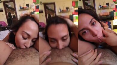 Pussy eating day gets hard-core girl on girl tribbing session