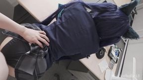 Aliceholic13blue Archive Celica Cosplaying Multiple Orgasm Mating Sex