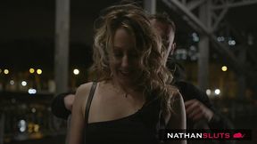 slutty petite french emmanuelle worley takes a fat cock up her ass on first date
