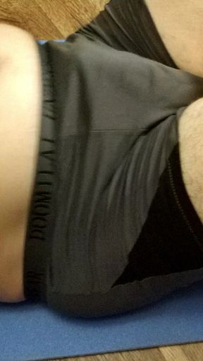 Masturbation After Workout - Chubby &amp; Hairy