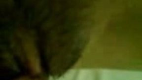 My juicy Indonesian babe masturbates with whipped cream tube