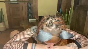 Cute Cosplayer Gives Head and Gets Finger Fucked