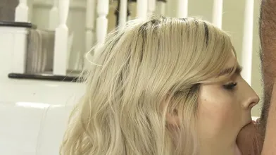 A Beautiful Tranny Teen Fucks Her Perv Boss On The Couch