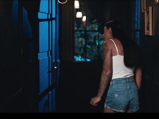 Lesbo Freeze Fetish - Brunette hair Lalin girl Angel Stops Time And Pranks Coco Bae Whilst Sucking Her Titties