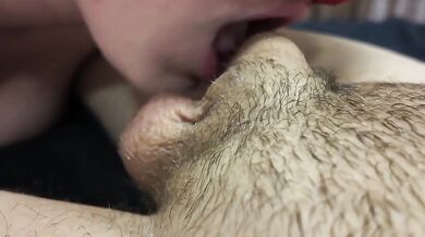 She knows what she's doing deep throat of tiny Asian micropenis