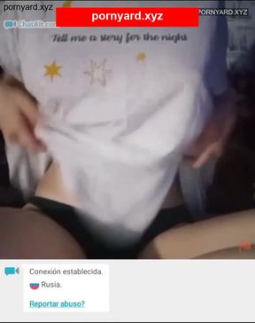 Amateur teen reacts to homemade porn