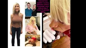 EXPOSED Sissy cuck serving wifes BBC BULL