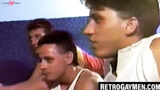 Raw & Uncut - Threesome Action With Hot Guys Barebacking Hardcore