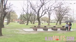 Petite brunette getting destroyed with ghetto cock in a cuckold