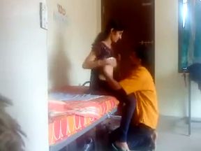 Hot Desi chick pulls down jeans to ride stiff dick of her BF