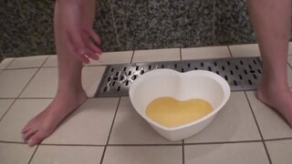 Fetish video in the bathroom featuring Asian hottie Mariko