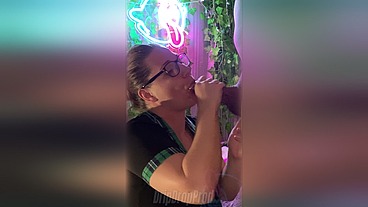 Behind the Scenes!! Ms. Kay Lee Sucks You Until She Milks Your Cum Onto Her Face!!
