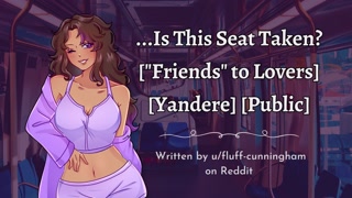 Yandere "Friend" Rides You on the Train | ASMR Roleplay | Femdom
