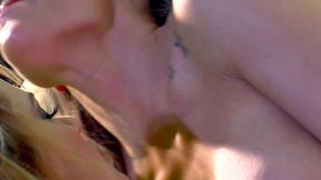 big tits lesbian blondes shyla stylez and tyler faith share their favorite treat