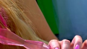 big tits lesbian blondes shyla stylez and tyler faith share their favorite treat
