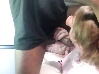 Faggot piggy likes being degraded by one more truck driver BBC. I traveled an hour just to be a naive faggot for BBC