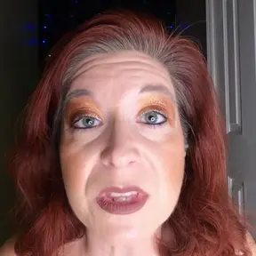 Pretty mature MILF humiliates pervert in femdom roleplay