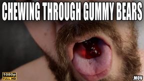 KingMarti: Chewing Through Gummy Bears - Full HD 1080p - MOV
