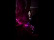Dancing topless with pixel whips