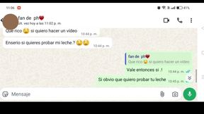 CONVERSATION WITH A FAN. ENDS UP IN MY BEAUTIFUL HOT MOUTH &Ntilde;