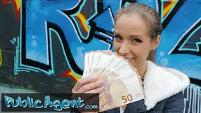 Public Porn Kinuski fucks a big Spanish cock outside