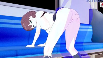 Ai-chan and I have intense sex on the train. - Tawawa on Monday Hentai