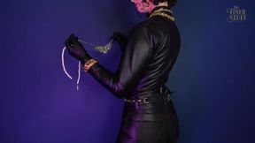 Cat Womans Leather Collar [Femdom Super Villain Role Play]