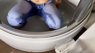 Golden shower for a sluts inside pissed jeans