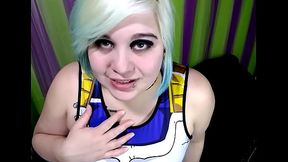 Bulma Knows You'_re Ticklish tickle tickling roleplay pov - Kyra Hellfire