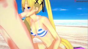 Marie Rose bikini having sex on the beach | RED | DOA | Watch Full and Full POV on Sheer &amp_ PTRN: Fantasyking3
