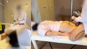 #186 Nurses Boyfriend Must-see! Cuckolded By Doctor Creampie Training In Anal At The Hospital From Daytime!