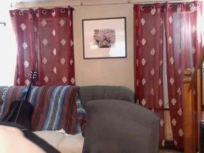 Hot Trans Cam Girl Riding Dildo and Doing ATM for a Fan